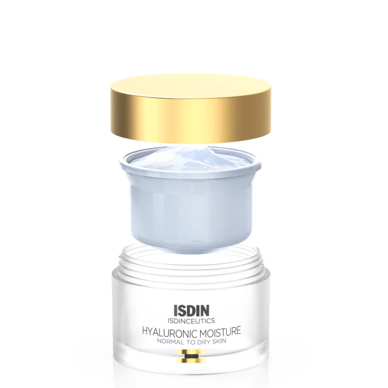 Isdin isdinceutics hyaluronic moisture creme para pele normal a seca REFILL 50g