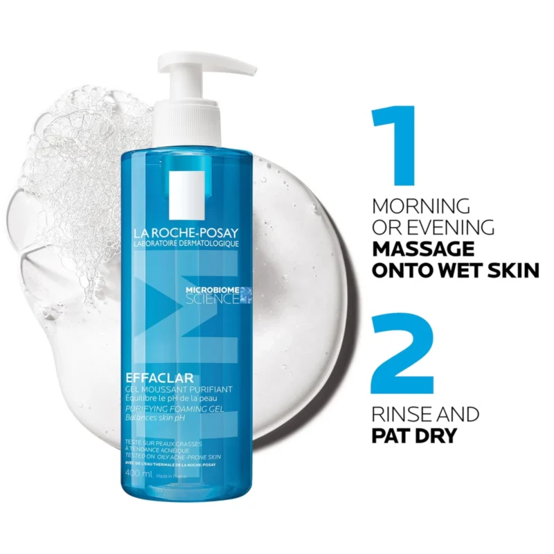 La Roche-Posay Effaclar Purifying Cleansing Gel - How to use?