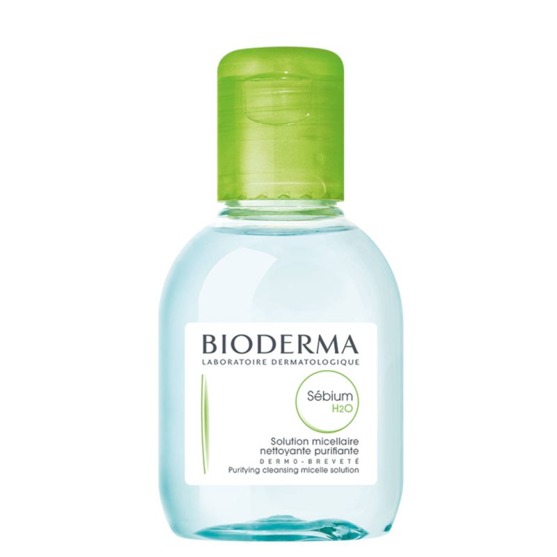 Bioderma sebium h2o makeup cleansing water 100ml combination to oily skin