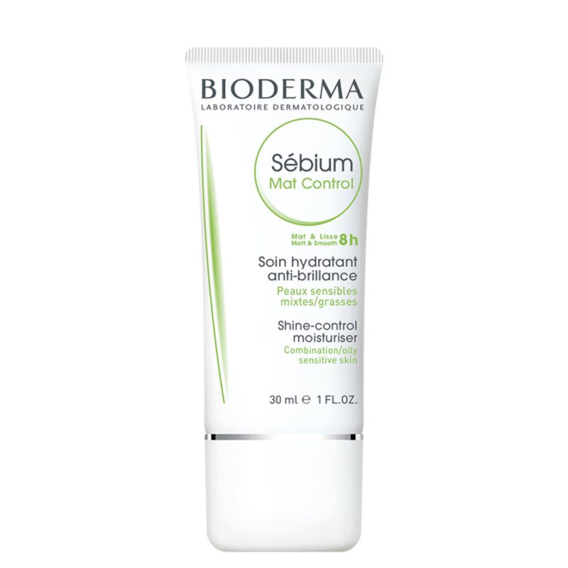 Bioderma sebium mat control moisturizer for combination to oily skin 30ml