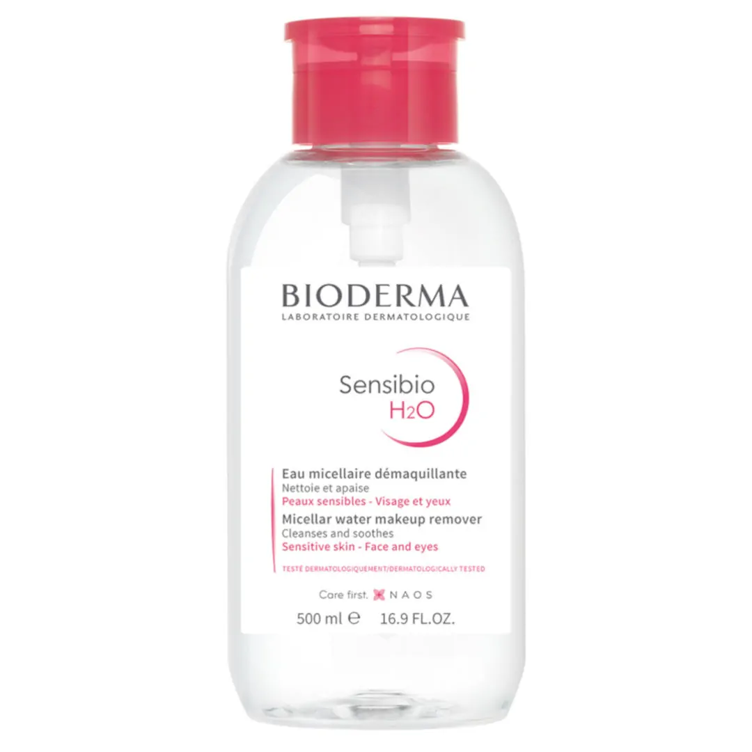 Bioderma sensibio h2o make-up removing micelle solution pump-reverse 500ml  - Lyskin