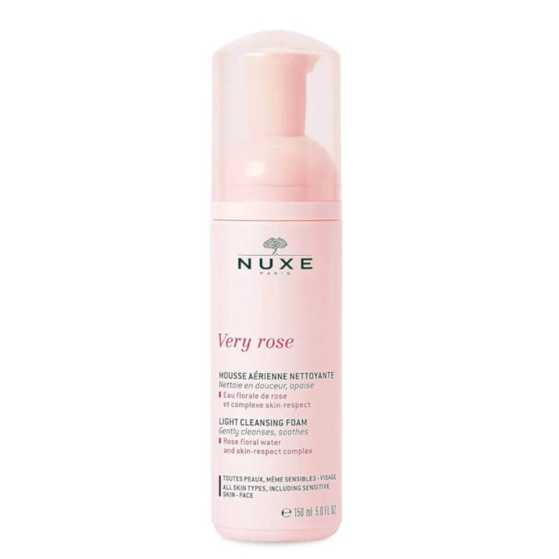 Nuxe micellar foaming cleanser with rose petals 150ml