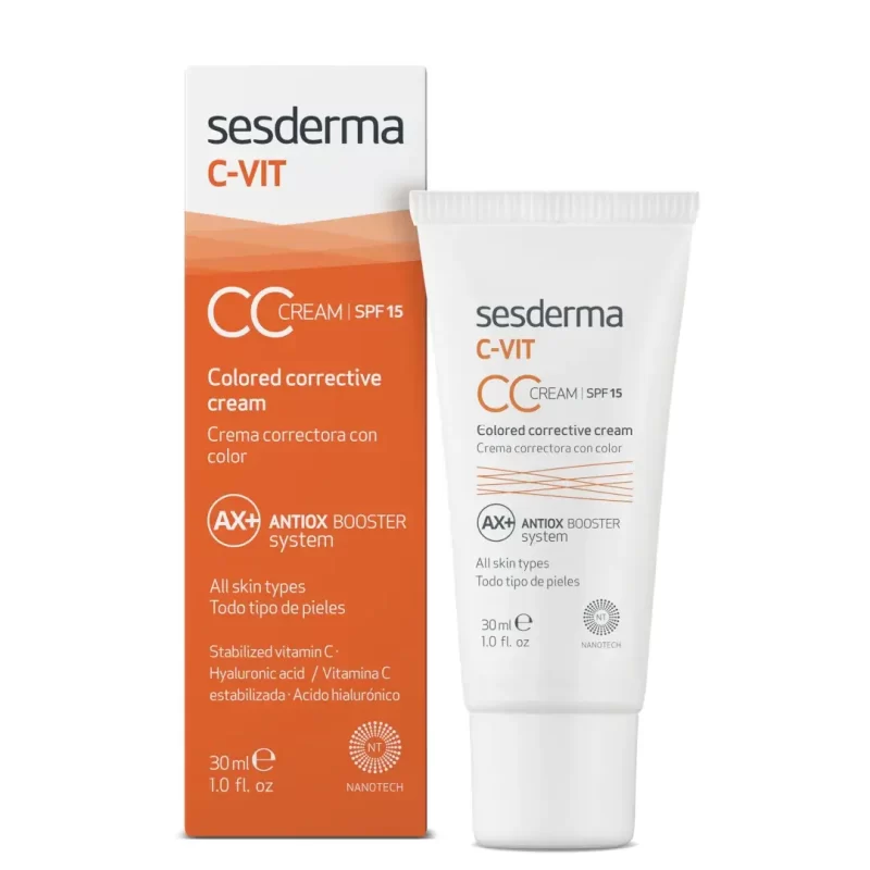 Sesderma c-vit cc cream spf15 tinted cream with vitamin c 30ml