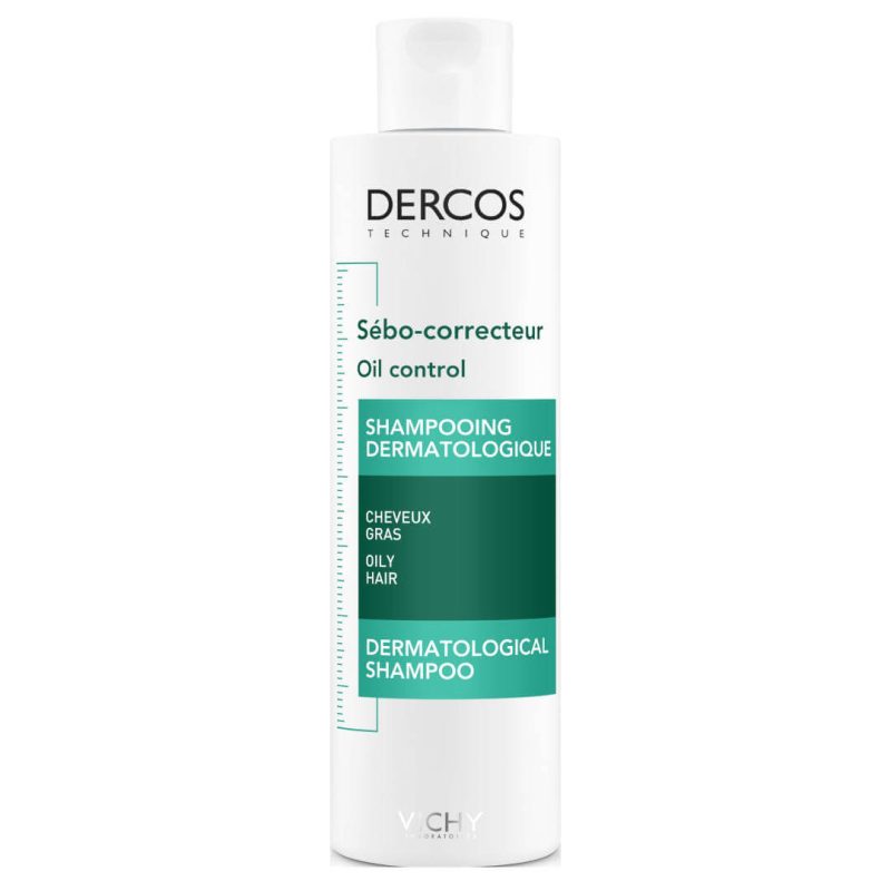 Vichy dercos oil control treatment shampoo 200ml