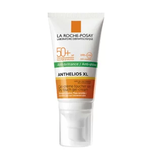 La roche posay anthelios xl spf50[+] dry touch gel-cream anti-shine is a fragrance-free sunscreen with high protection suitable for the needs of the combination to oily skin. Especially recommended for sensitive skin that does not tolerate scented formulas.