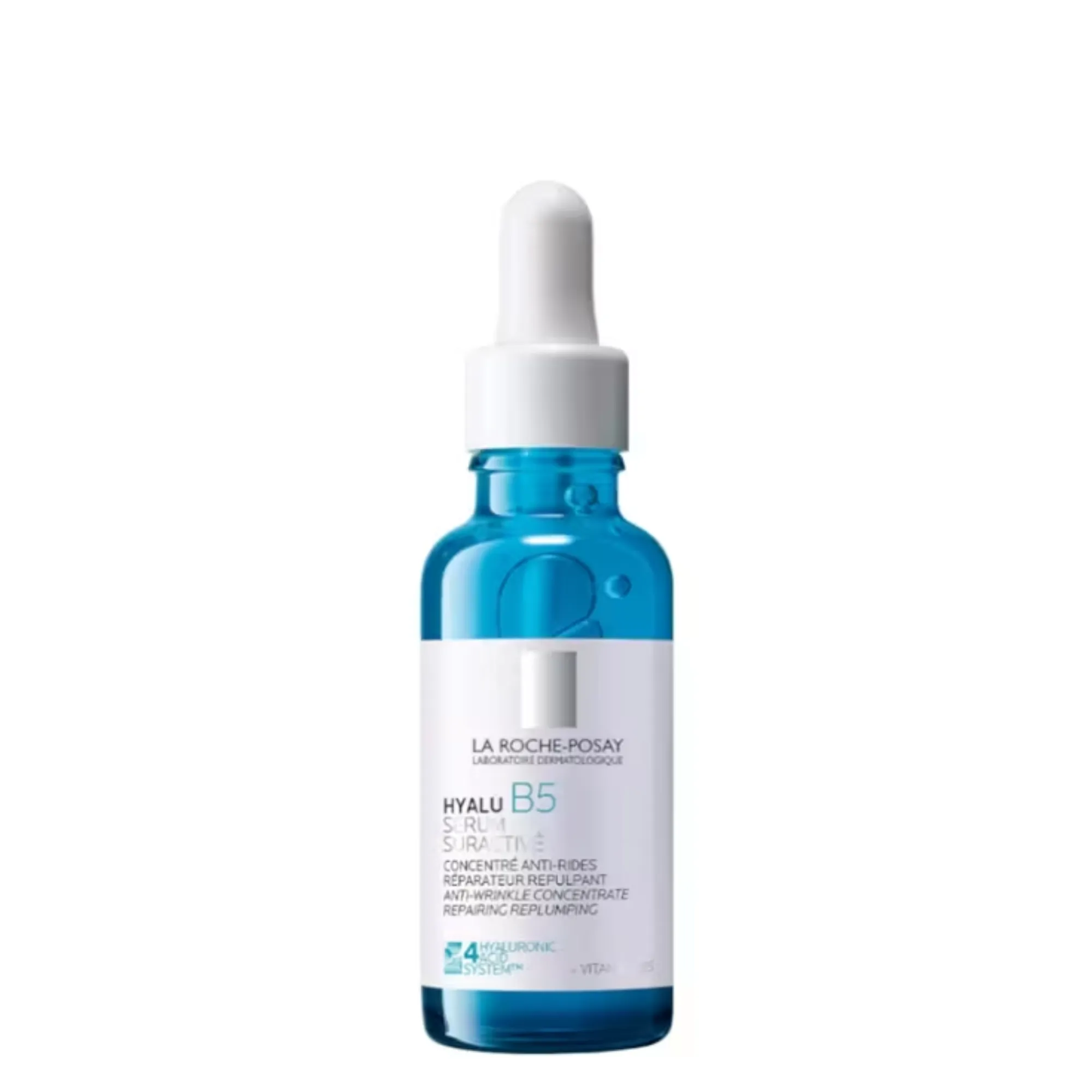 Lyskin-la-roche-posay-hyalu-b5-anti-wrinkle-concentrate-repairing-repulping-30ml-LRP00237 (1)_result The La Roche-Posay Hyalu B5 Hyaluronic Acid Serum is a high-performance anti-aging treatment designed to plump the skin, reduce wrinkles, and restore firmness, volume, and elasticity. Thanks to its advanced dermatological formulation, this serum delivers both immediate and long-term results, making it a key step in any skincare routine focused on hydration and skin repair. Moreover, its lightweight, fresh, and fast-absorbing texture makes it suitable for daily use, even on sensitive skin. As a result, the skin feels instantly more comfortable, smoother, and visibly revitalized.