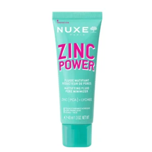 Lyskin-nuxe-aquabella-beauty-revealing-moisturizing-emulsion-for-combination-skin-50ml-_resultado The Nuxe Zinc Power Mattifying Fluid Pore Minimizer is a daily lightweight moisturizer designed specifically for combination to oily and blemish-prone skin. It works to visibly reduce shine, refine skin texture, and minimize the appearance of pores while maintaining essential hydration.