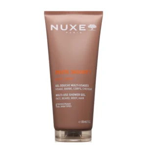 The Nuxe Men BOOST³ Multi-Use Shower Gel is, above all, a high-performance 4-in-1 cleansing solution designed to simplify men’s daily grooming routine without compromising effectiveness. Developed by Nuxe , it belongs to the Nuxe Men [BOOST]³ range, which is specifically formulated to energise the skin and protect it from daily environmental aggressions such as hard water, pollution, and limescale.