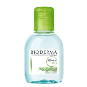 Bioderma sebium h2o makeup cleansing water 100ml combination to oily skin
