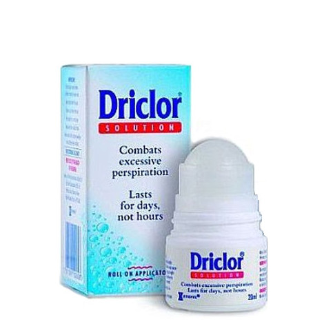 Driclor roll-on for excessive sweating 20ml 0.68fl.oz