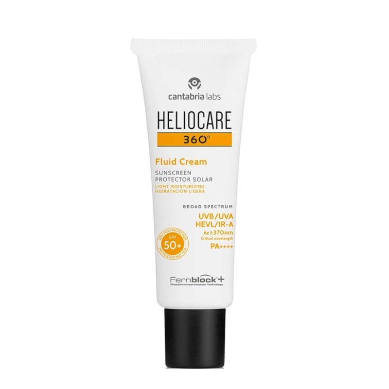 Heliocare 360º fluid cream spf50 dry skin 50ml