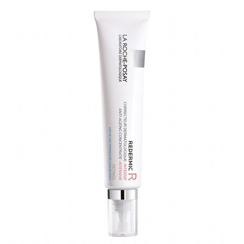 La Roche Posay Redermic R Night is an award-winning anti-aging formula for evening use which visibly reduces crow's feet, upper lip wrinkles, horizontal forehead wrinkles, premature blemishes and uneven skin grains. 30ml