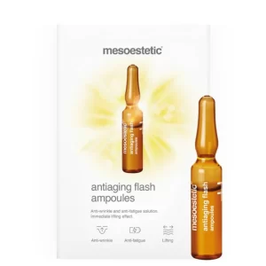 Mesoestetic antiaging flash ampoules with instant firming action 10x2ml
