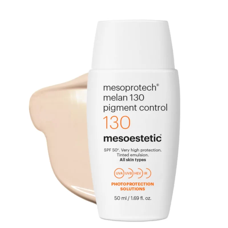 Mesoestetic melan 130 pigment control spf50 getönter sonnenschutz für dunkle flecken 50ml