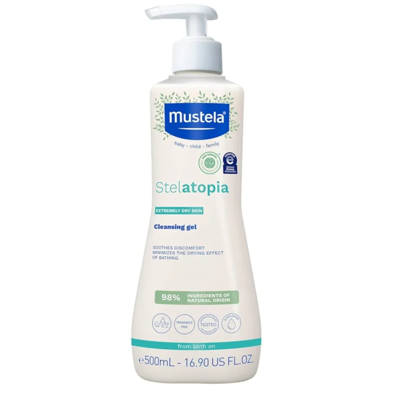 Mustela Stelatopia Cleansing Gel 500ml