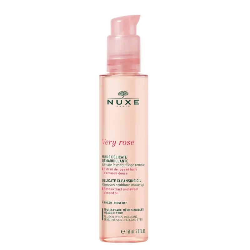 Nuxe very rose delicate cleansing oil 150ml 5.fl.oz