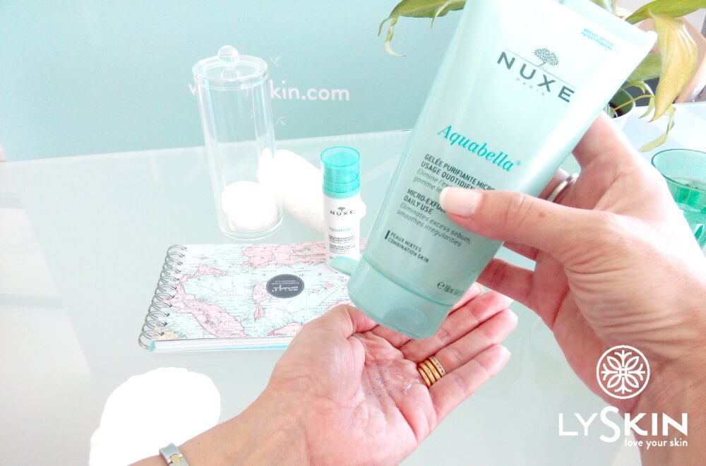 Lyskin Nuxe Aquabell Micro Exfoliating Purifying Cleansing Gel 200ml