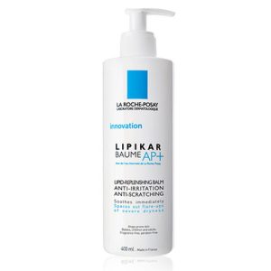 La Roche Posay Lipikar Baume AP[+] Lipo-Replenishing Balm anti-irritation and anti-scratcking care for atopic prone skin. 400ml