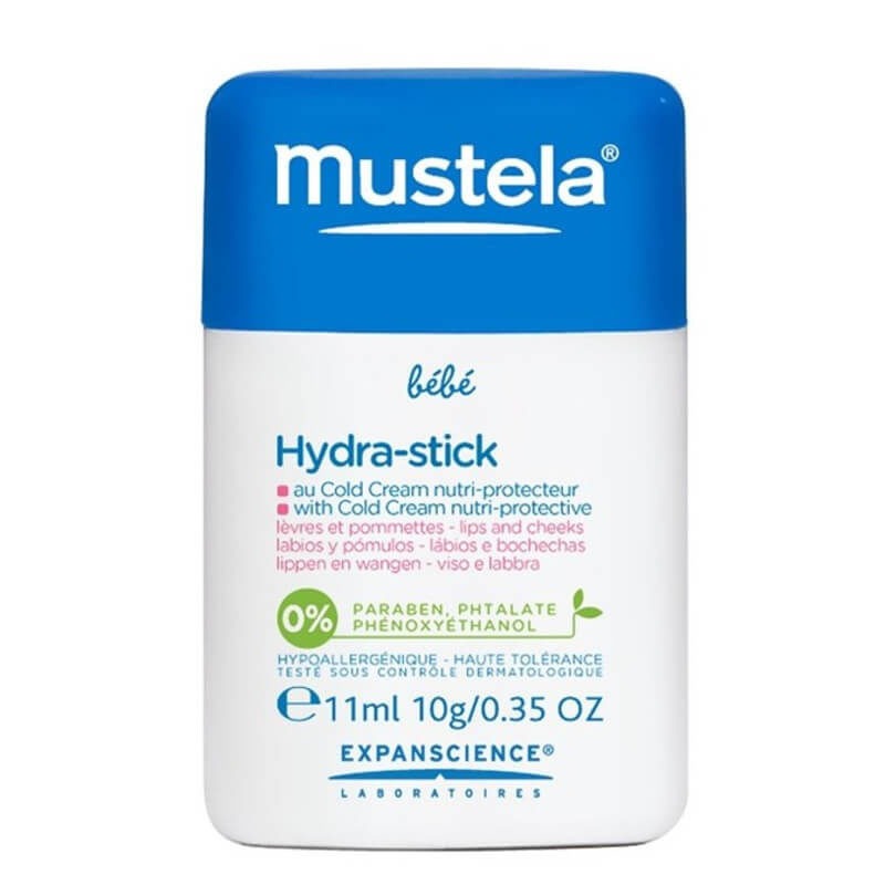 Mustela hydra-stick cold cream nutri-protector for baby dry skin 9,2g