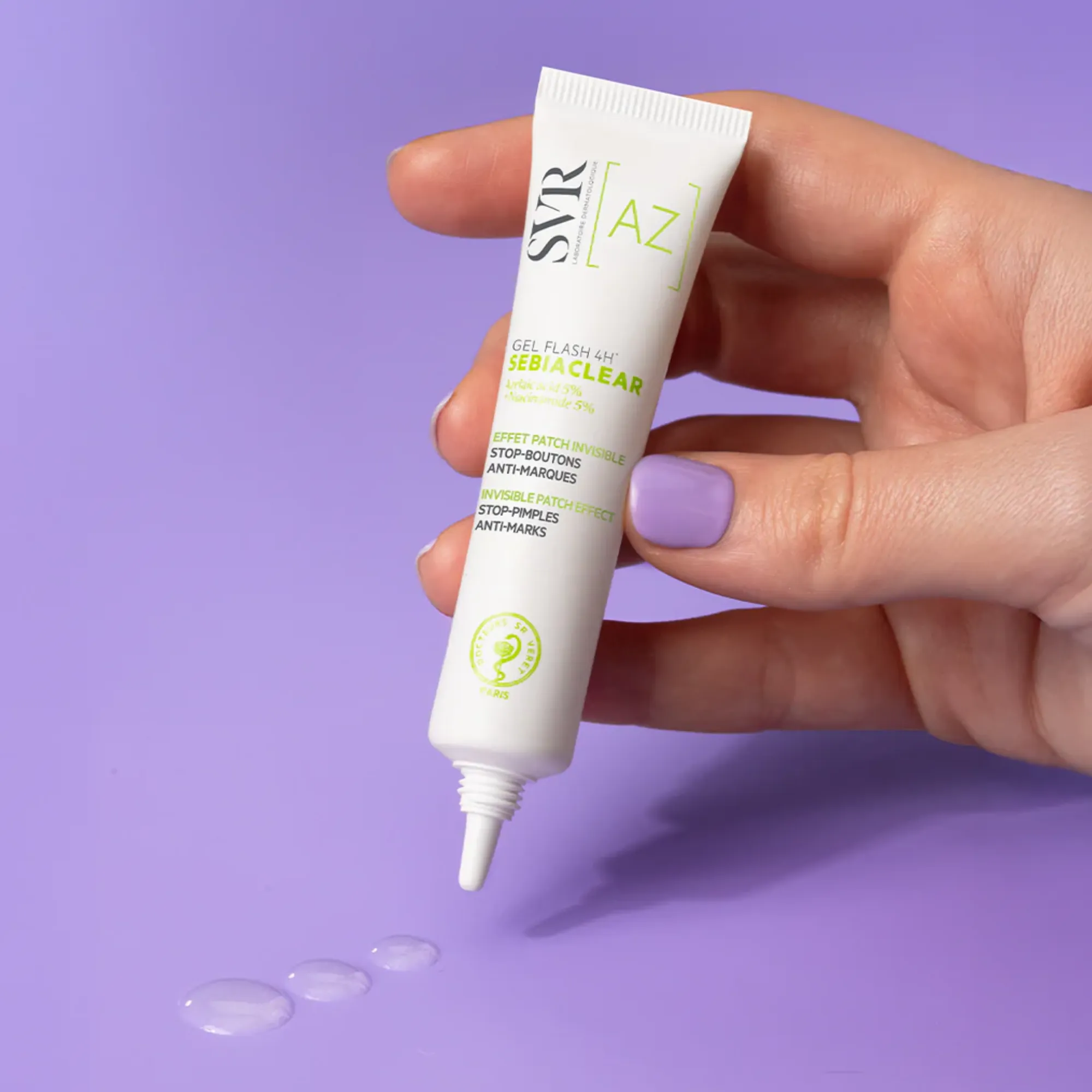 LYSkin-svr-sebiaclear-cicapeel-anti-spot-and-anti-marks-targeted-gel-15ml-SVR00009_4_lyskin SVR Sebiaclear Gel Flash AZ 15ml
