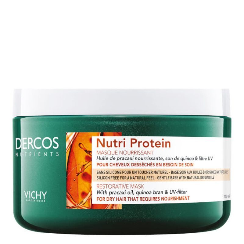 Vichy dercos nutrients nutri protein restorative mask for dry hair 250ml