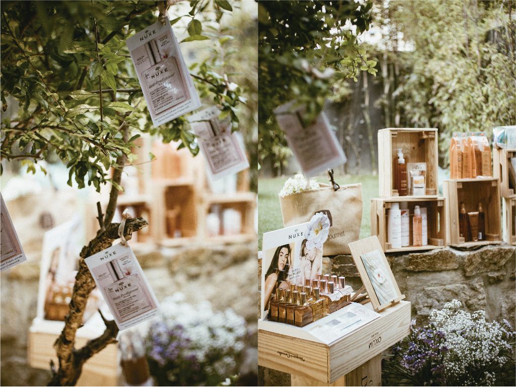 Exclusive Event Nuxe Huile Prodigieuse Decoration Exhibitors Lyskin