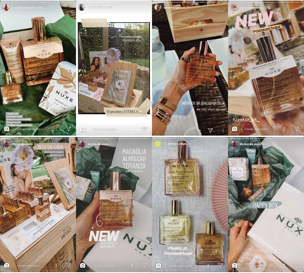 Exclusive event Huile Prodigieuse Florale Feedback Comments Influencers Bloggers Lyskin