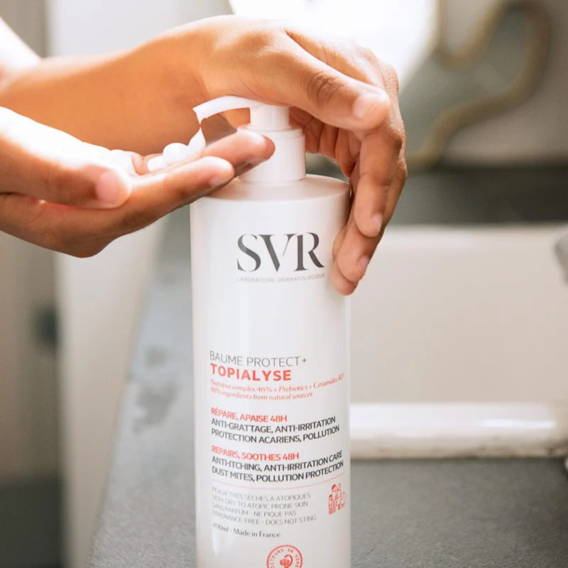 Svr topialyse baume protect+ anti-itching balm for very dry atopic prone skin 400ml 13.5fl.oz