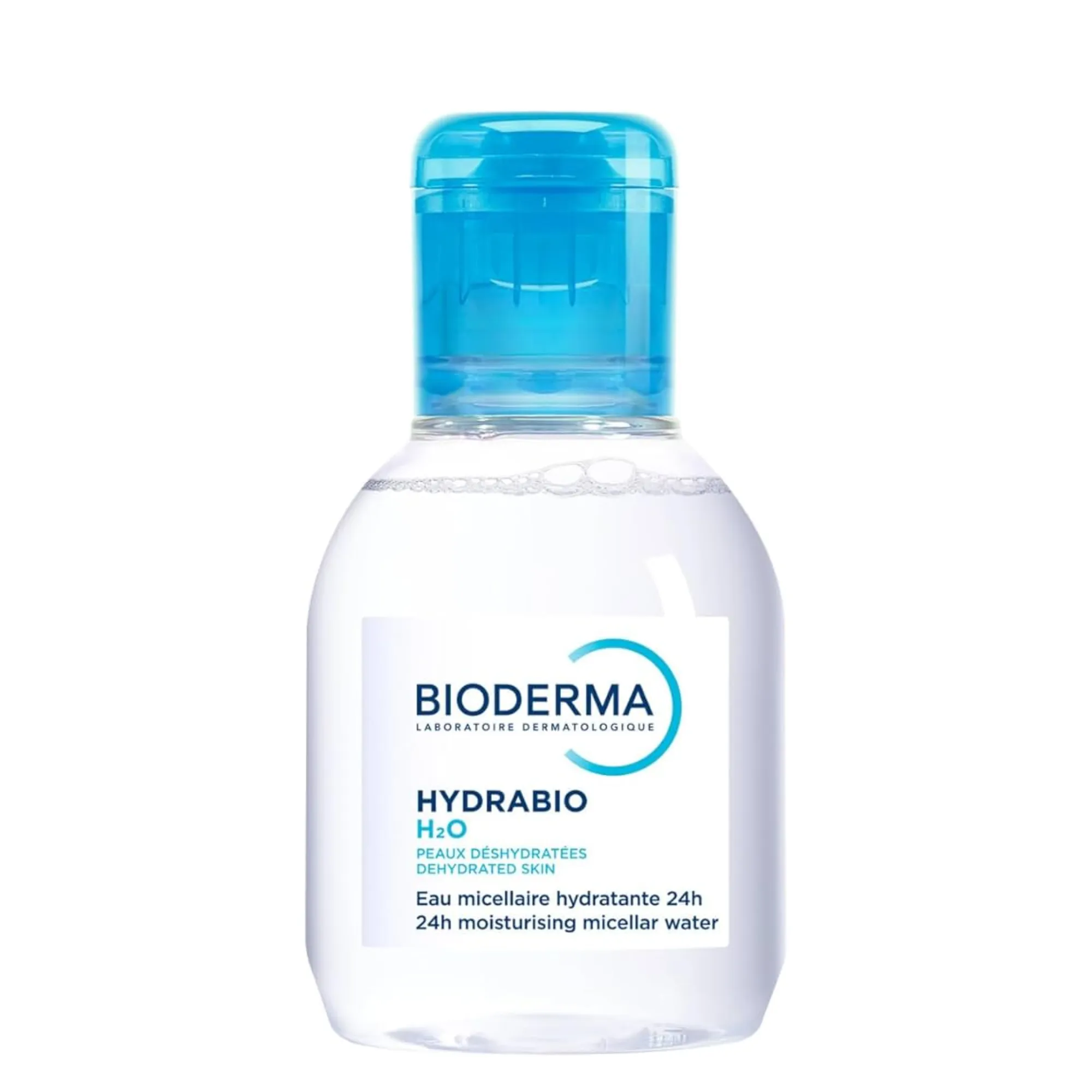 LYSkin-bioderma-hydrabio-micelle-solution-sensitive-dehydrated-skin-100ml-BDM00001_result The Bioderma Hydrabio H2O is a dermatological micellar water specifically formulated to cleanse, remove makeup, and restore hydration in all skin types, especially dehydrated skin. Combining high cleansing efficacy with advanced hydration technology, this micellar solution respects the skin’s natural balance while leaving it fresh, soft, and radiant. Ideal for daily use, Hydrabio H2O is more than just a cleanser—it is the first step in a skincare routine focused on long-lasting hydration and skin comfort.