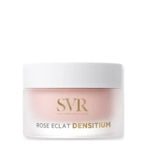 Lyskin-svr-densitium-rose-eclat-radiance-cream-mature-skin-50ml-SVR00053_result The SVR Densitium Rose Éclat is an advanced anti-aging cream for dull mature skin, specifically developed to restore radiance, firmness, and skin density. Designed for skin that appears tired, uneven, and affected by wrinkles and sagging, this daily care helps revive a healthy, luminous complexion. Moreover, its innovative formula combines skincare performance with instant cosmetic benefits. From the very first application, natural-origin pink pigments enhance the skin’s glow. As a result, the complexion looks immediately brighter, more even, and revitalized.