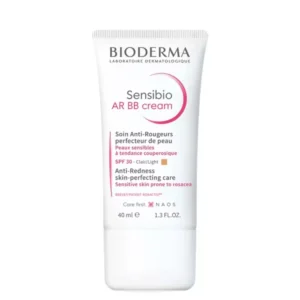 Lyskin-bioderma-sensibio-ar-bb-cream-spf30-40ml-1-33fl-oz-BDM00196_result Bioderma Sensibio AR BB Cream is a multi-action daily treatment specifically developed for sensitive skin prone to redness. Combining dermatological care with corrective makeup, it offers an effective solution to visibly reduce redness while instantly unifying the complexion. Inspired by the NAOS ecobiological approach, this BB cream does more than temporarily conceal imperfections—it works to rebalance the skin and strengthen its natural defense mechanisms. The result is healthier-looking skin with improved tolerance and long-term comfort.