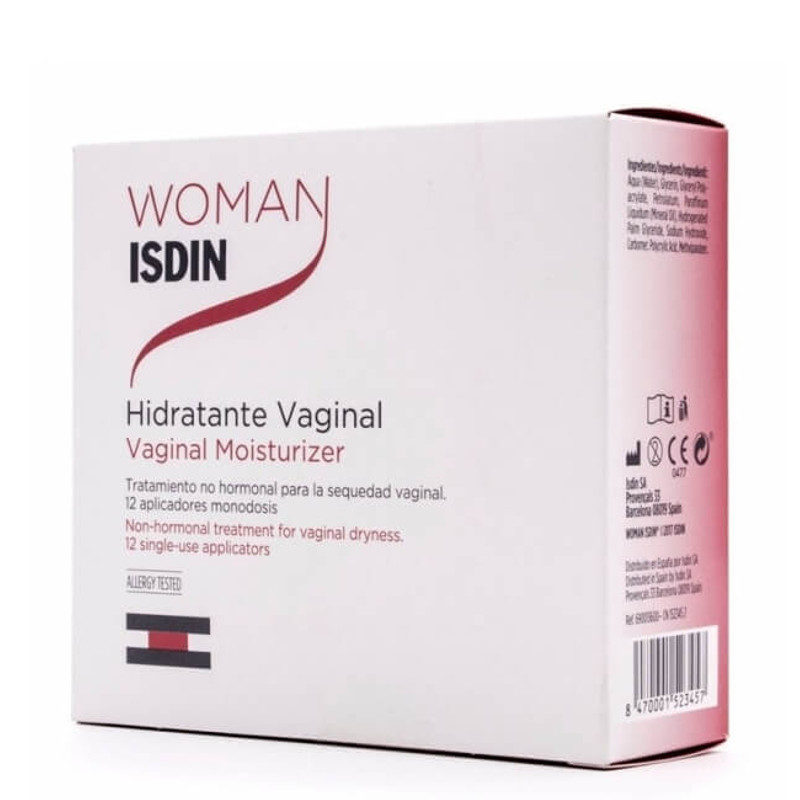 Isdin woman vaginal hydration 12 single-use applicators
