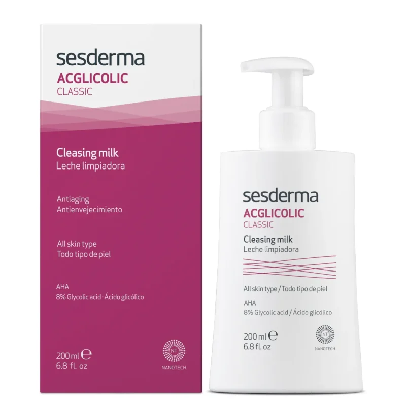 Sesderma acglicolic classic anti-aging cleansing milk 200ml