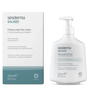 Sesderma salises foamy soap-free cream for acne-prone skin 250ml