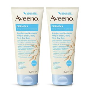 Aveeno Dermexa Duo Daily Emollient Cream 2x200ml