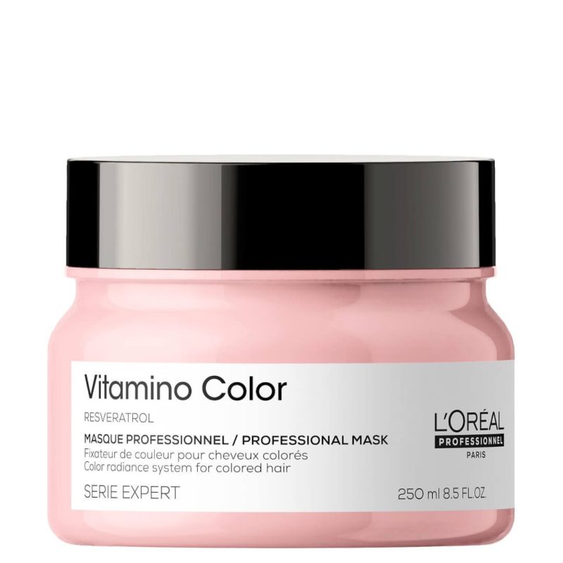 Loreal Professionnel Série Expert Vitamino Color Mask is a creamy care for colored hair, which protects and nourishes the color. 250ml