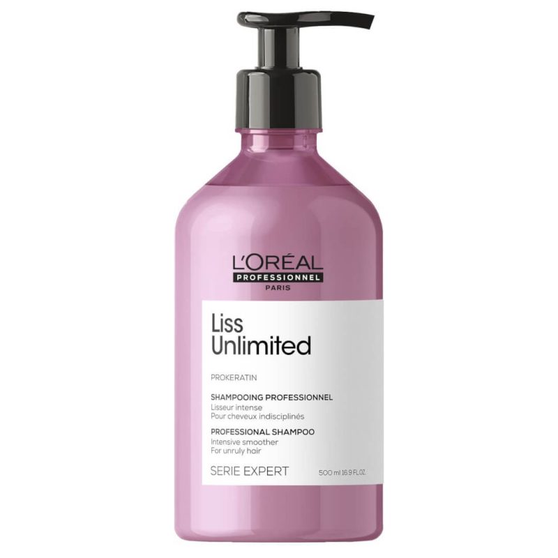 Loreal professionnel série expert liss unlimited shampoo anti-frizz 500ml