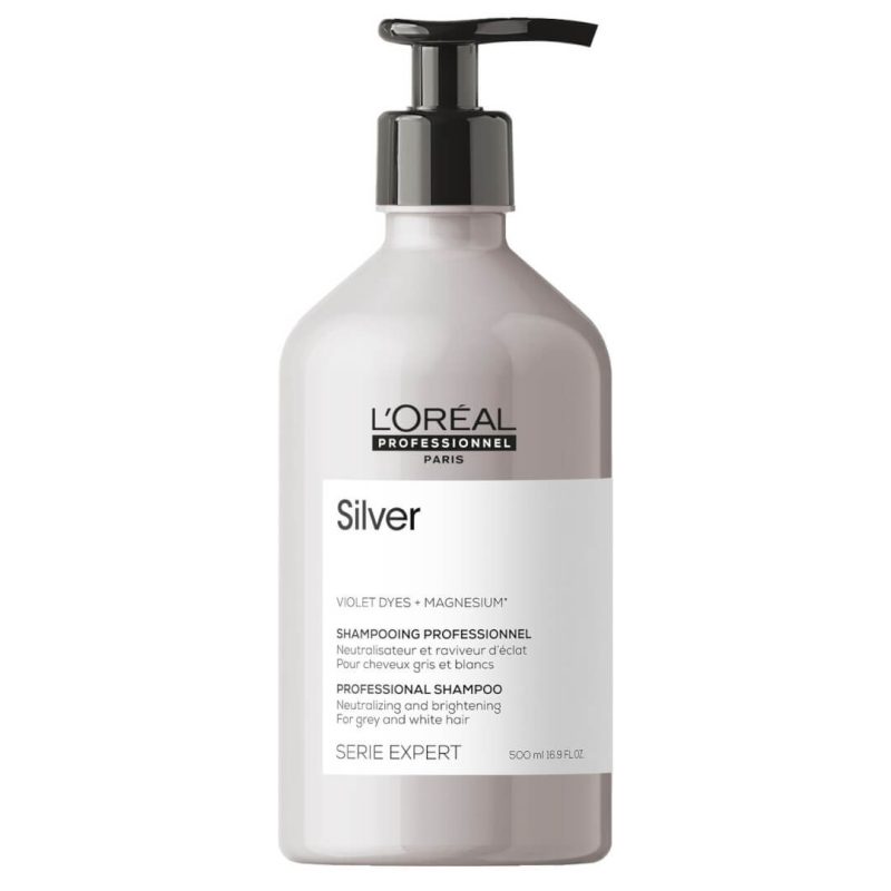 Loreal professionnel série expert silver shampoo grey and white hair 500ml