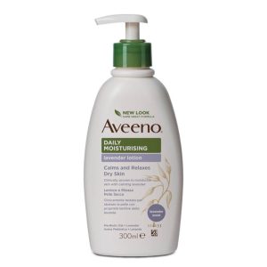Aveeno daily moisturising loção corporal lavanda 300ml
