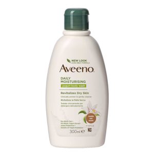 Aveeno daily moisturising gel douche yaourt vanille & avoine 300ml