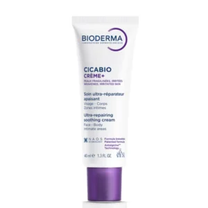 Bioderma Cicabio Crème+ is an advanced repairing and soothing cream specifically developed for fragilized, irritated, or damaged skin. Designed to support the skin’s natural healing process, this dermatological treatment helps restore the skin barrier while respecting and rebalancing the skin microbiome.