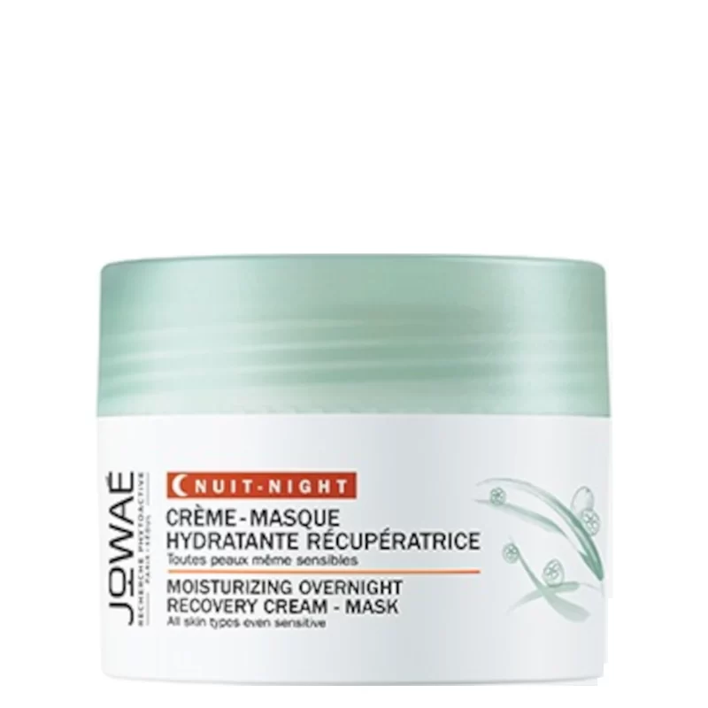 Jowaé moisturizing overnight recovery cream-mask is a corrective face care that works overnight to hydrate and energize the skin. Since it is composed of 96% components of natural origin, it will moisturize, smooth as well as revitalize the skin. As a result, it offers a "long night's restorative sleep" effect, making fatigue marks fade away.