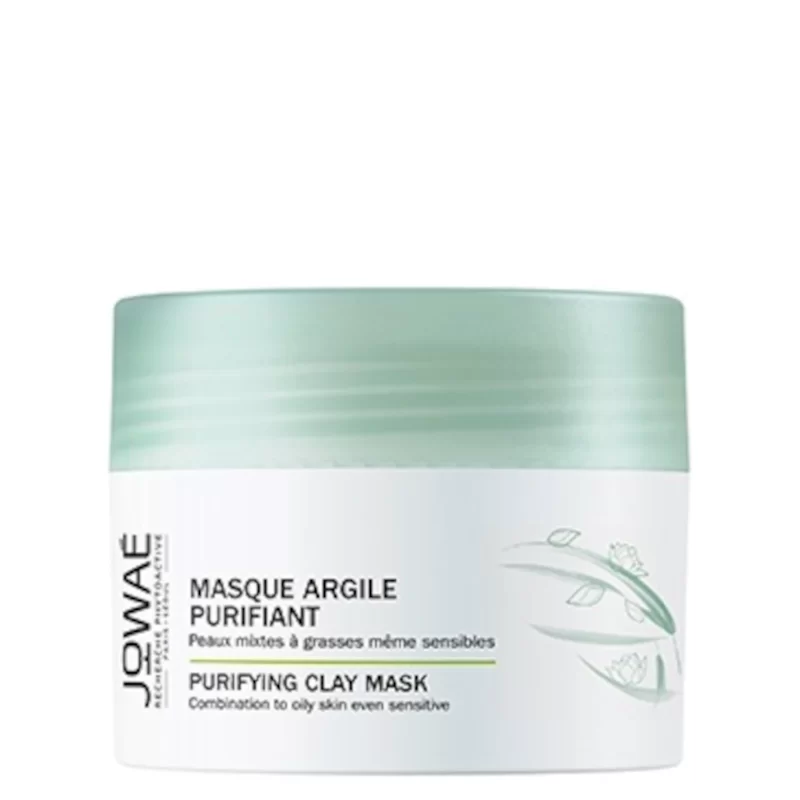 Jowaé purifying clay mask is a cream face mask that purifies and mattifies peles mistas a oleosas. Even the most sensitive ones. Thus, composed of 96% components of natural origin, it has as star ingredients the antioxidant Lumiphenols and the Holy Lotus. In synergy, these two actives will purify, descale as well as shrink pores. As a result, the complexion is left velvety smooth and luminous.