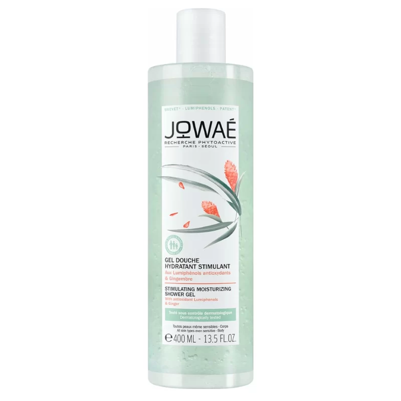 Jowaé stimulating moisturizing shower gel ginger is a bath care that gently cleanses while respecting the skin's balance. Thanks to its physiological pH formula and its washing base of biodegradable natural origin, it is suitable for all skin types. Including the most sensitive skin. Vegan formula.