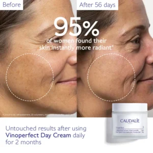 Caudalie Vinoperfect Dark Spot Niacinamide Moisturizer 50ml 1.6 fl.oz Refillable 
