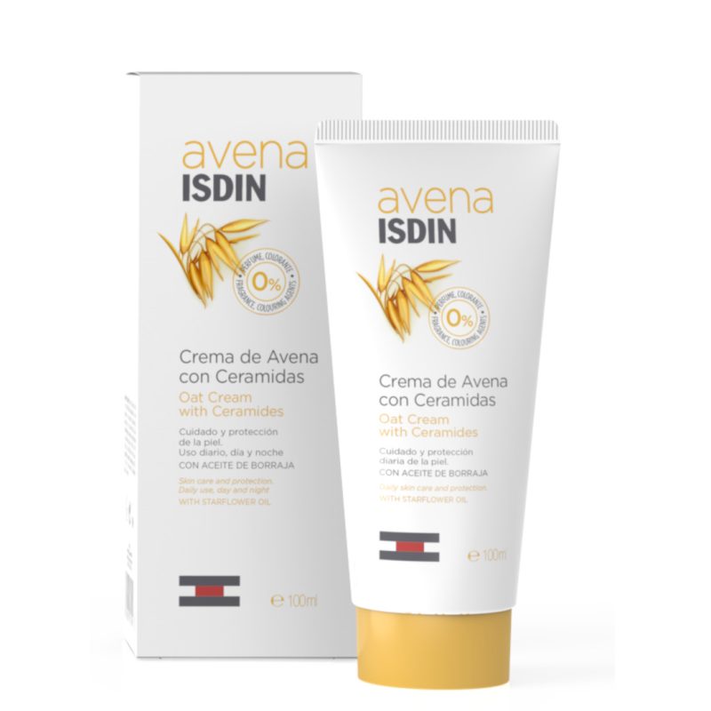 Isdin avena oat cream with ceramides sensitive skin 100ml