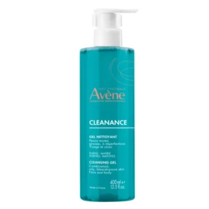 Avène Cleanance Cleansing Gel for Oily, Blemish-Prone Skin is a soap-free facial and body cleanser specially formulated for oily, blemish-prone skin. Its gentle cleansing agents remove dirt, excess oil and impurities without leaving the skin feeling stripped or excessively dry.