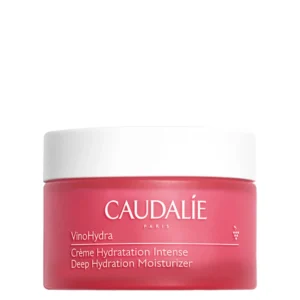 Caudalie VinoHydra Deep Hydration Moisturizer provides intensive hydration and nourishment for dry to very dry, sensitive skin. Its rich, comforting texture helps reduce the feeling of tightness while soothing the appearance of redness and supporting lasting skin comfort.