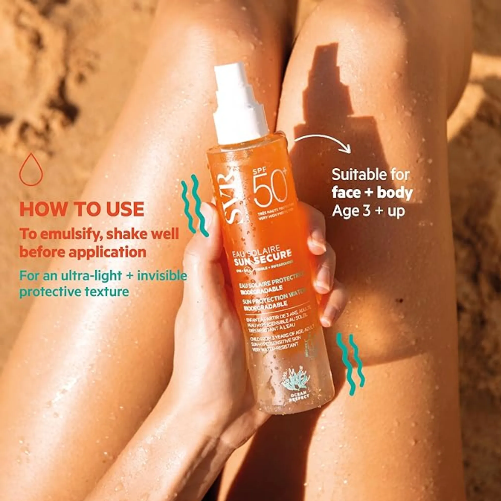 Lyskin-svr-sun-secure-sun-protection-water-biodegradable-spf50-200ml-SVR00070_3_lyskin SVR Sun Secure Eau Solaire SPF50+ 200ml 6.7fl.oz
