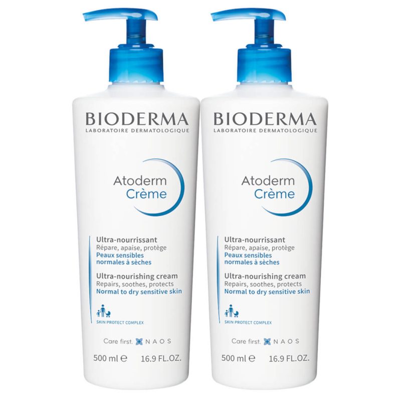 Bioderma atoderm crème promo pack 2x500ml